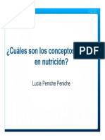 Conceptos básicos en nutrición