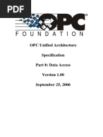 OPC UA Part 8 - Data Access 1.00 Specif