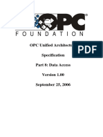 OPC UA Part 8 - Data Access 1.00 Specif