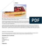 Receta de Flan de Coco Paleo - Fitsters