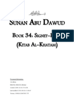 Sunan Abu Dawud - Book 34 - Signet-Rings (Kitab Khatam