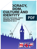 BNP General Elections Manifesto 2010