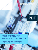 Corruption in The Pharmaceutical Sector PDF