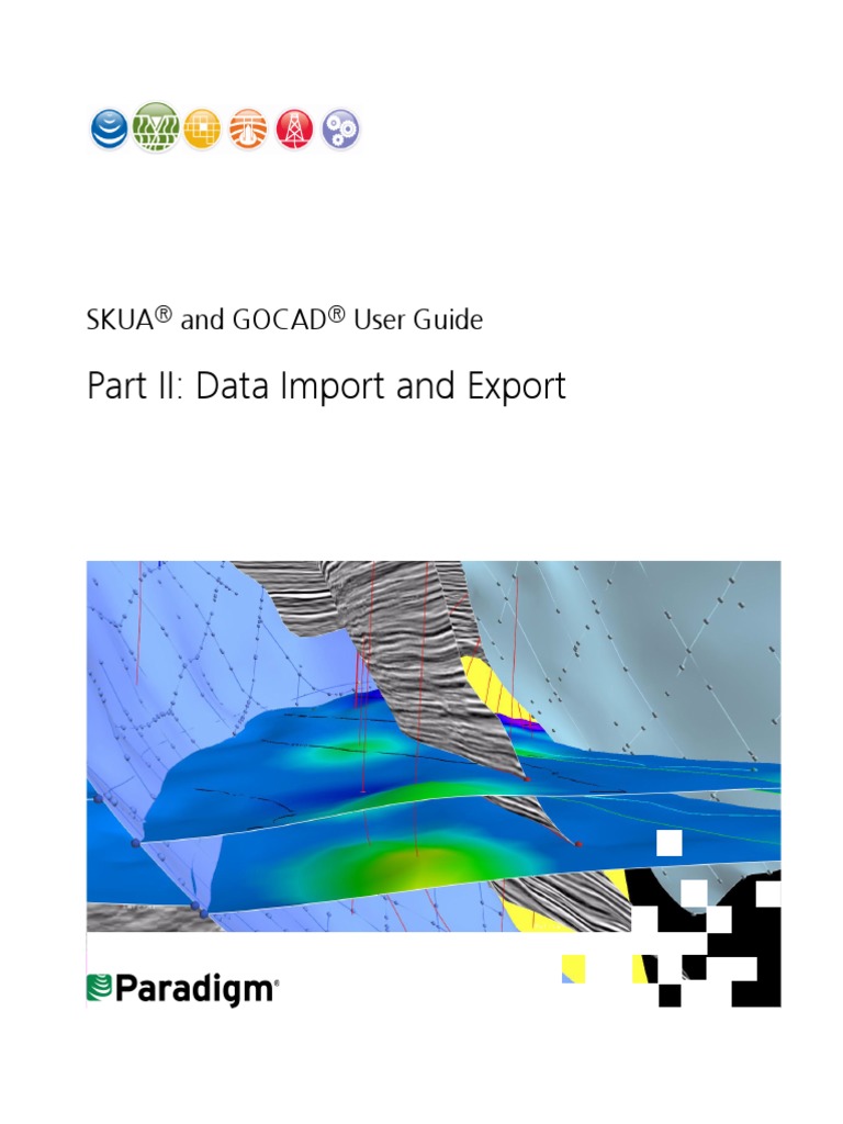 SCUA-GOCAD Import-Export PDF | PDF | File Format | Copyright