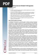 Cimdata Commentary Sqs Executing Reliable Plm Upgrades 24sep2014