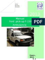Manual Ambulancia Ford Pick-Up F-150