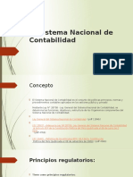 El Sistema Nacional de Contabilidad