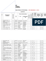 Cuadro de Asignación de Personal