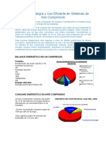 Ahorro de Energía y Uso Eficiente en Sistemas de Aire Comprimido