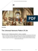 The Universal Harmonic Pattern of Life - Ancient Knowledge