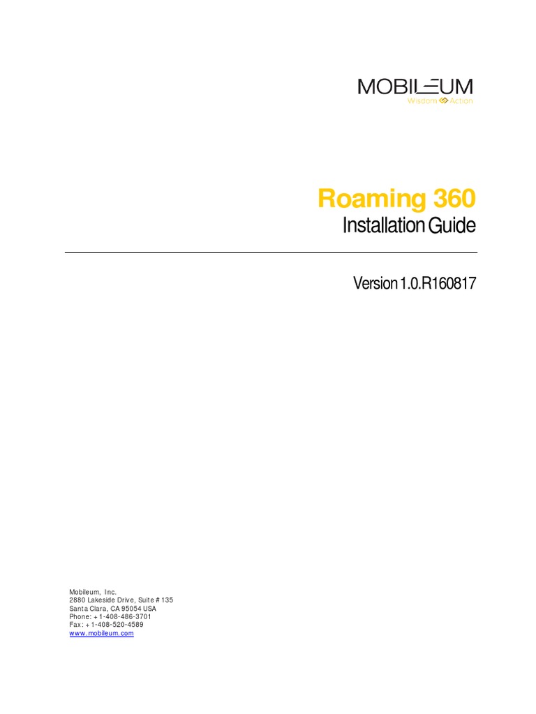 R360-Installation Guide PDF | PDF | Oracle Database | Apache Hadoop