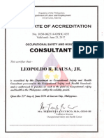 Gonsultant: Certificate Accreditation
