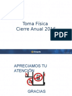 Capacitación Toma Física 2016