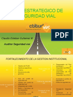 Como Hacer Plan Estrategico de Seguridad Vial en Presentacion