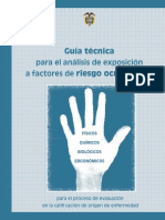 Guia Tecnica Exposicion Factores Riesgo Ocupacional PDF