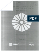 Normas Para La Utilización de Radiofrecuencias Aeronáuticas de Argentina