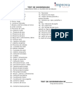 Test de Goodenough - Plantilla de Correccion