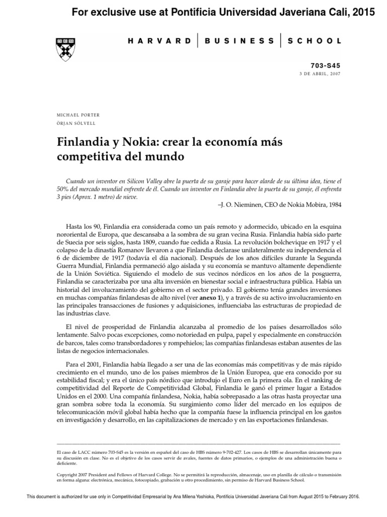 Caso nokia essay picture