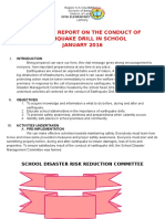 Earthquake Drill Jan 2016