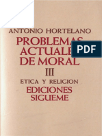 HORTELANO, A., Problemas Actuales de Moral III. Ética y Religión. Sígueme. 1984 PDF