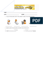 Basic Lesson Final Test A1