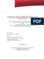 Modeling and Numerical Simulation of Solid Rocket Motors Internal Balistics - PHD Thesis