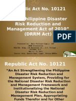 RA 10121 DRRM Act Tagalog