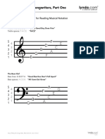 Music Theory For Songwriters Handout 1