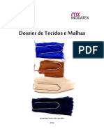 Dossier de Tecidos e Malhas