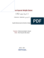 Syarat-Syarat Wajib Zakat PDF