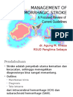 Management of Hemorrhagic Stroke