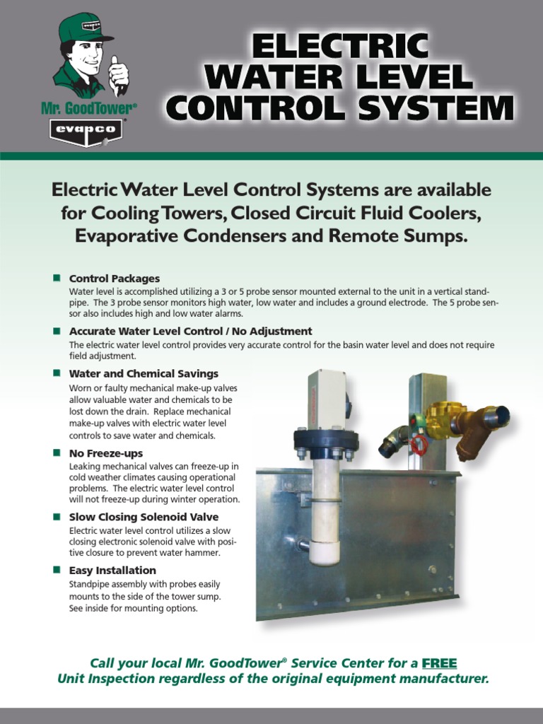 Electric Water Level Control Systems | PDF | Valve | Relay