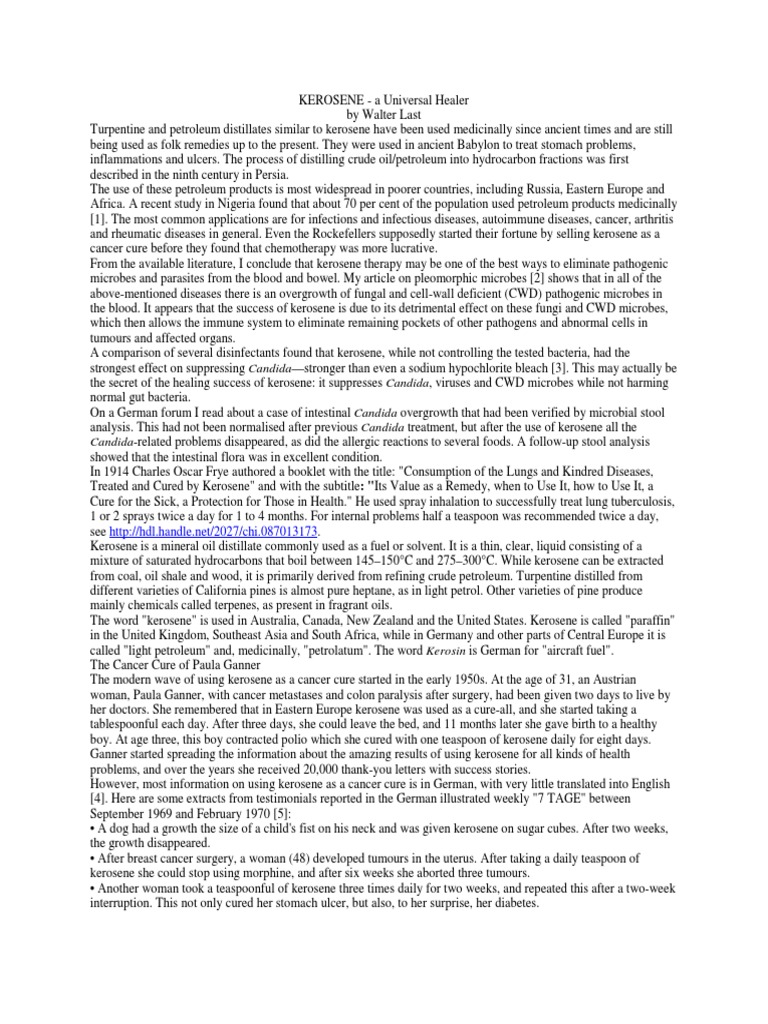 Kerosene Pdf Pdf