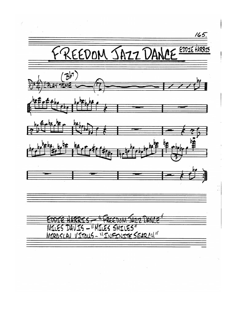 Freedom Jazz Dance | PDF