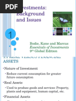 Investments: Background and Issues: Bodie, Kane and Marcus 9 Global Edition