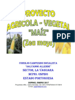 Proyecto Cereales_Maíz Consejo Campesino Socialista Salvado Allende Ene_2017 COMPLETO