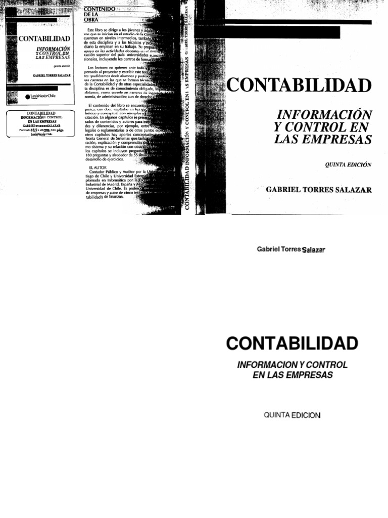 Contabilidad y Control Empresarial | PDF | Contabilidad | Toma de ...