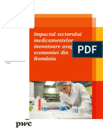 Studiul PwC Pentru ARPIM Impactul Industriei Producatoare de Medicamente1