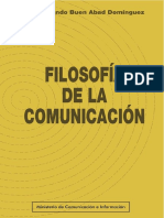 Filosofía de La Comunicación