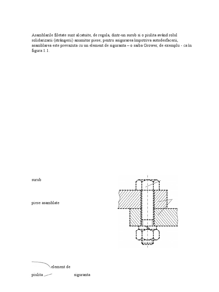 Asamblarile Cu Filet | PDF