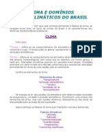 Geografia - Aula 07 - Clima e domínios morfoclimáticos do Brasil