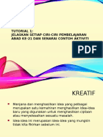 Jelaskan Setiap Ciri-Ciri Pembelajaran Abad Ke-21 Dan Senarai