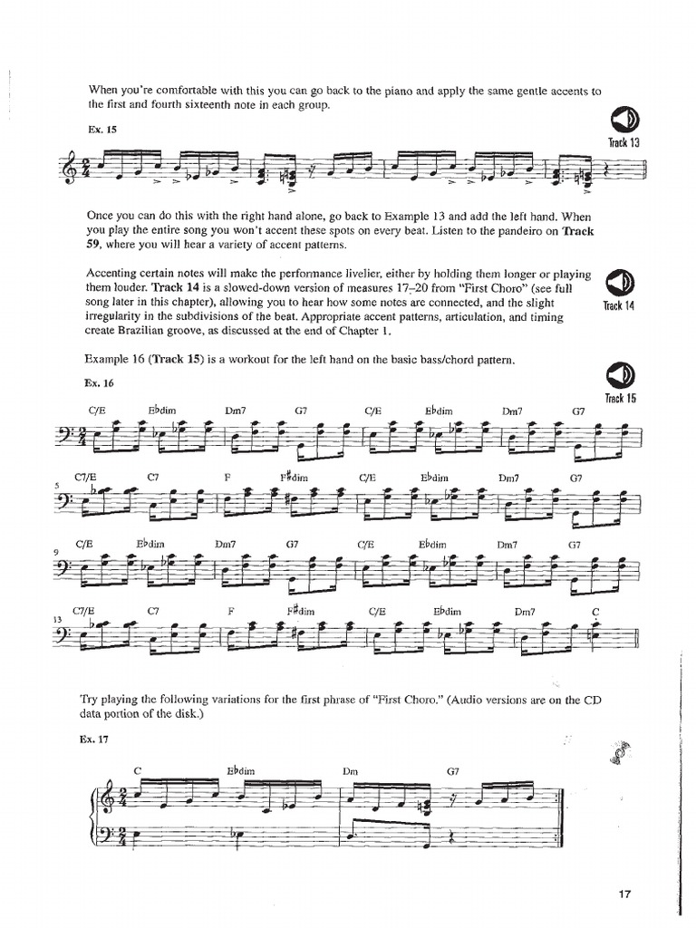 Brazilian Piano Choro Samba and Bossa Nova PDF | PDF