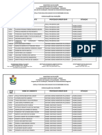 Inscrições Homologadas