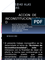 Accion de Incostitucionalidad PERU