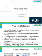 Business Plan: Submitted By:-Iron Man