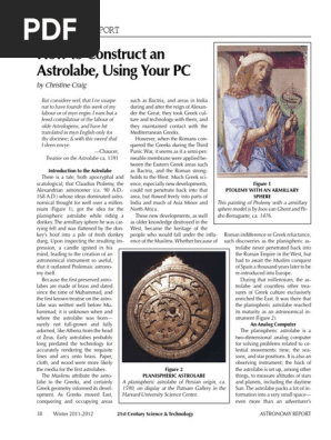 Astrolabe Construction