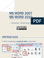 MS Word 2007-2010 5-Umetanje I Oblikovanje Slike