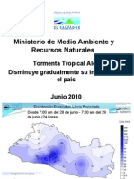 Registros Históricos de Lluvia en El Salvador