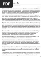 A Realidade Sobre o Sol